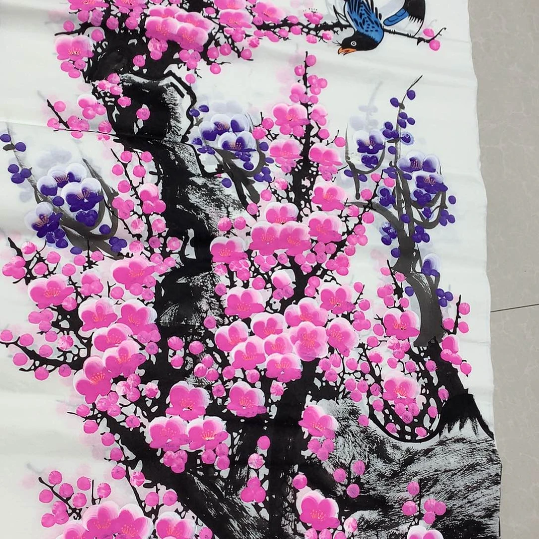 国画梅花。
