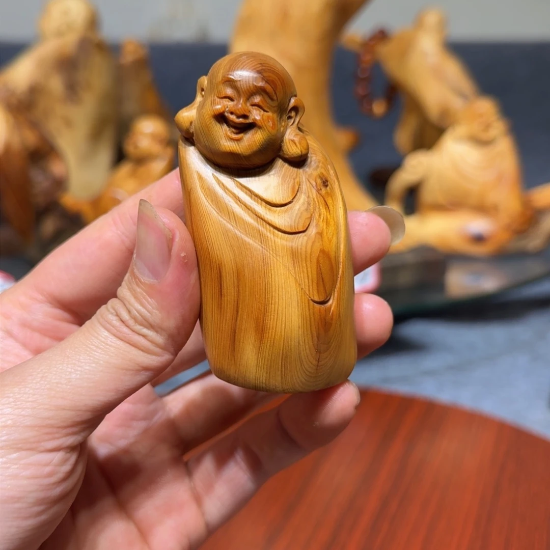 柏木（崖柏）崖柏手把件摆件