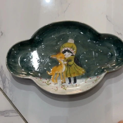 炉景德镇釉下手绘陶瓷