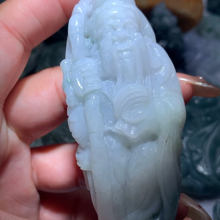 翡翠未镶嵌颈饰保真天然A货翡翠