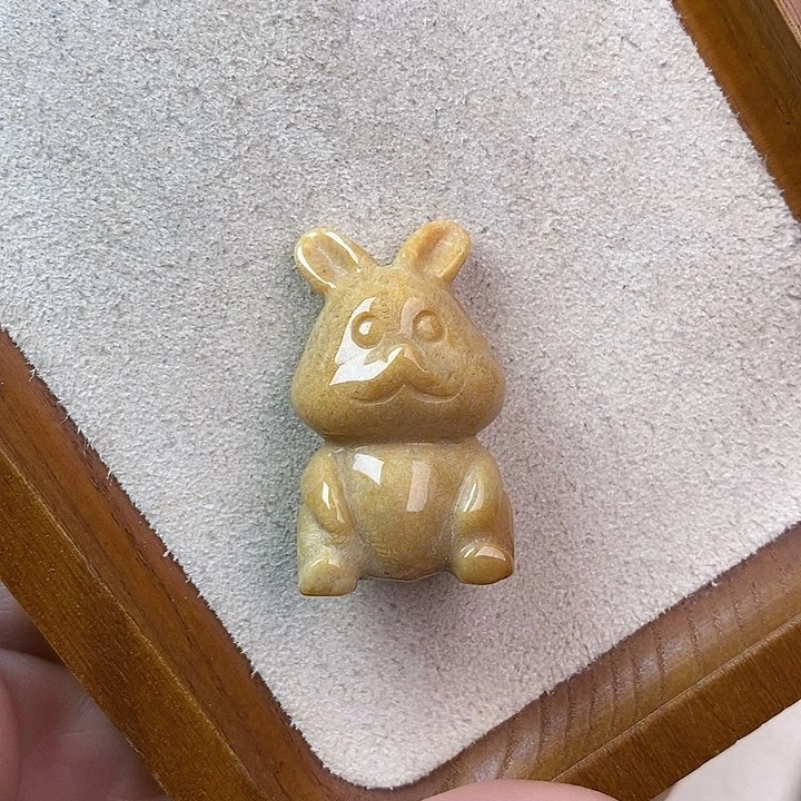 硅化玉吊坠(不含链)未镶嵌
