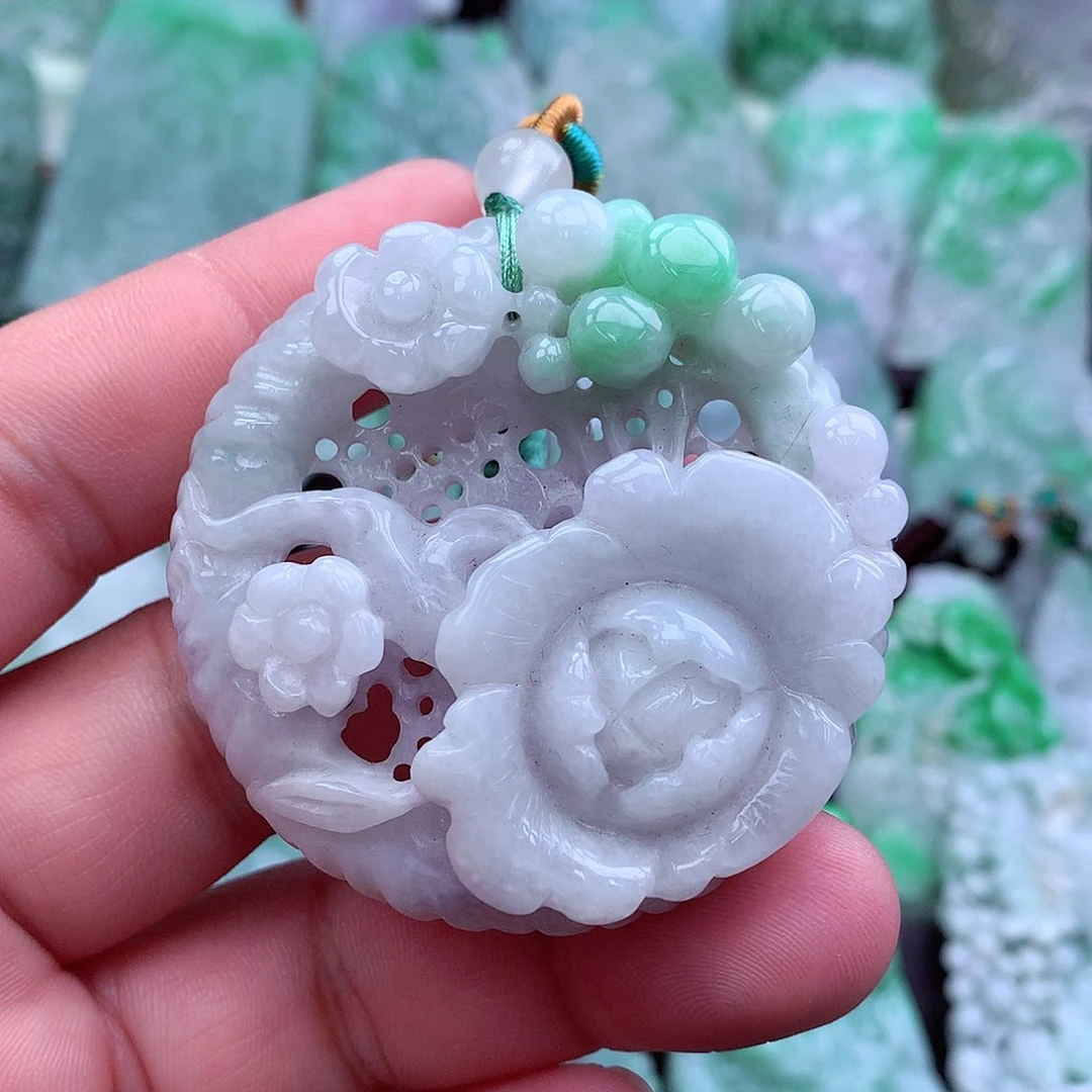 翡翠吊坠(不含链)未镶嵌