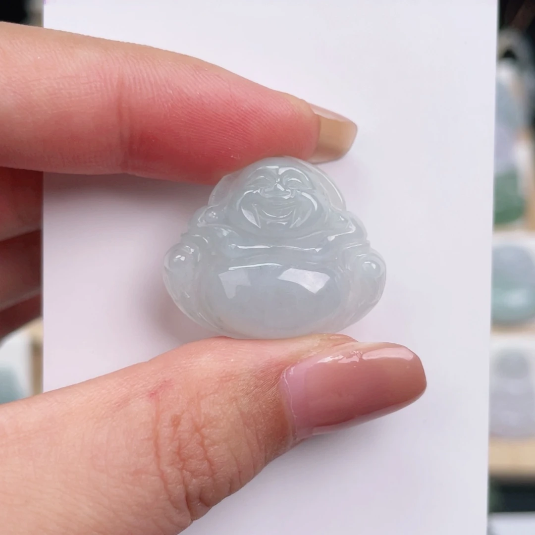 颈饰未镶嵌翡翠佛公