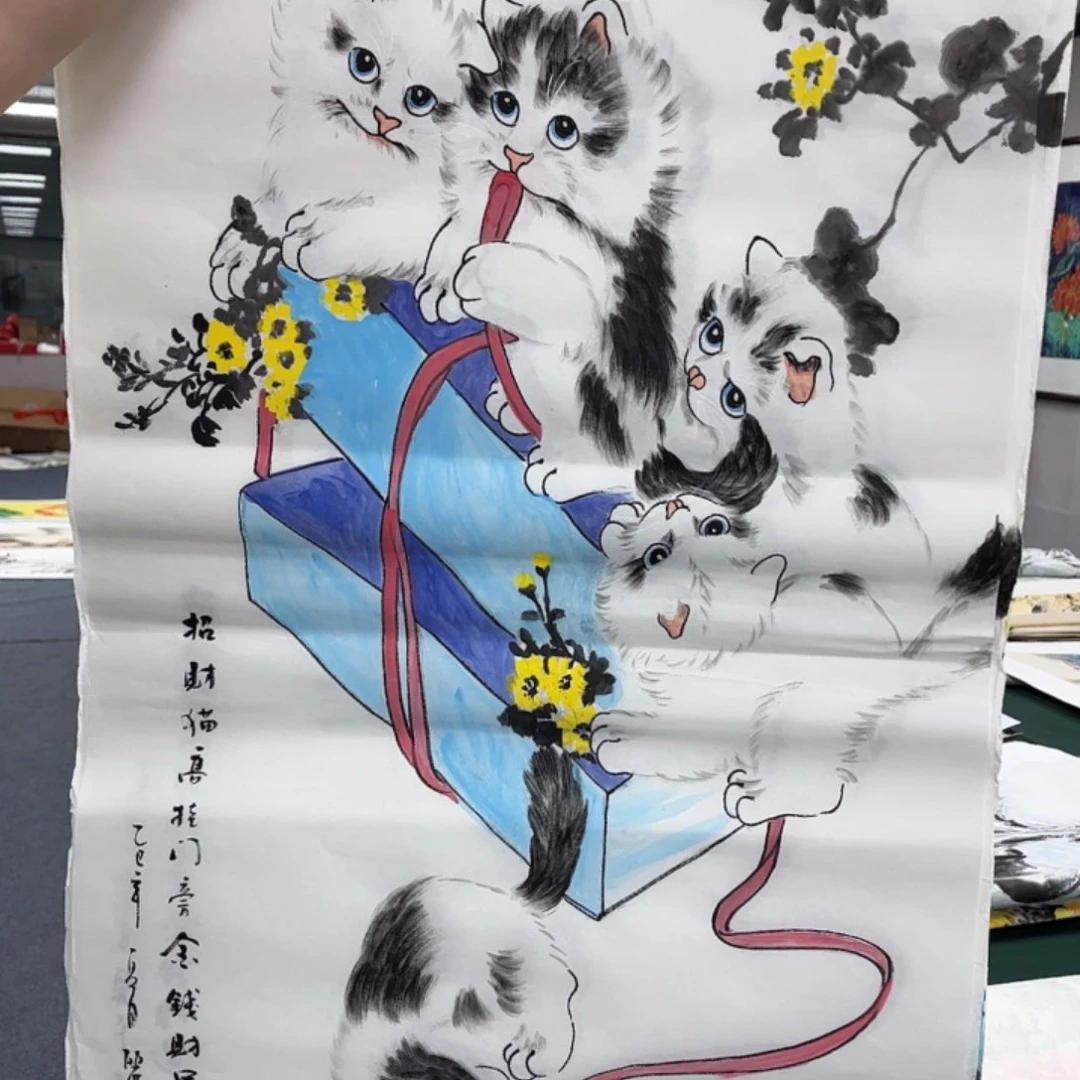 国画纯手绘国画作品欣赏
