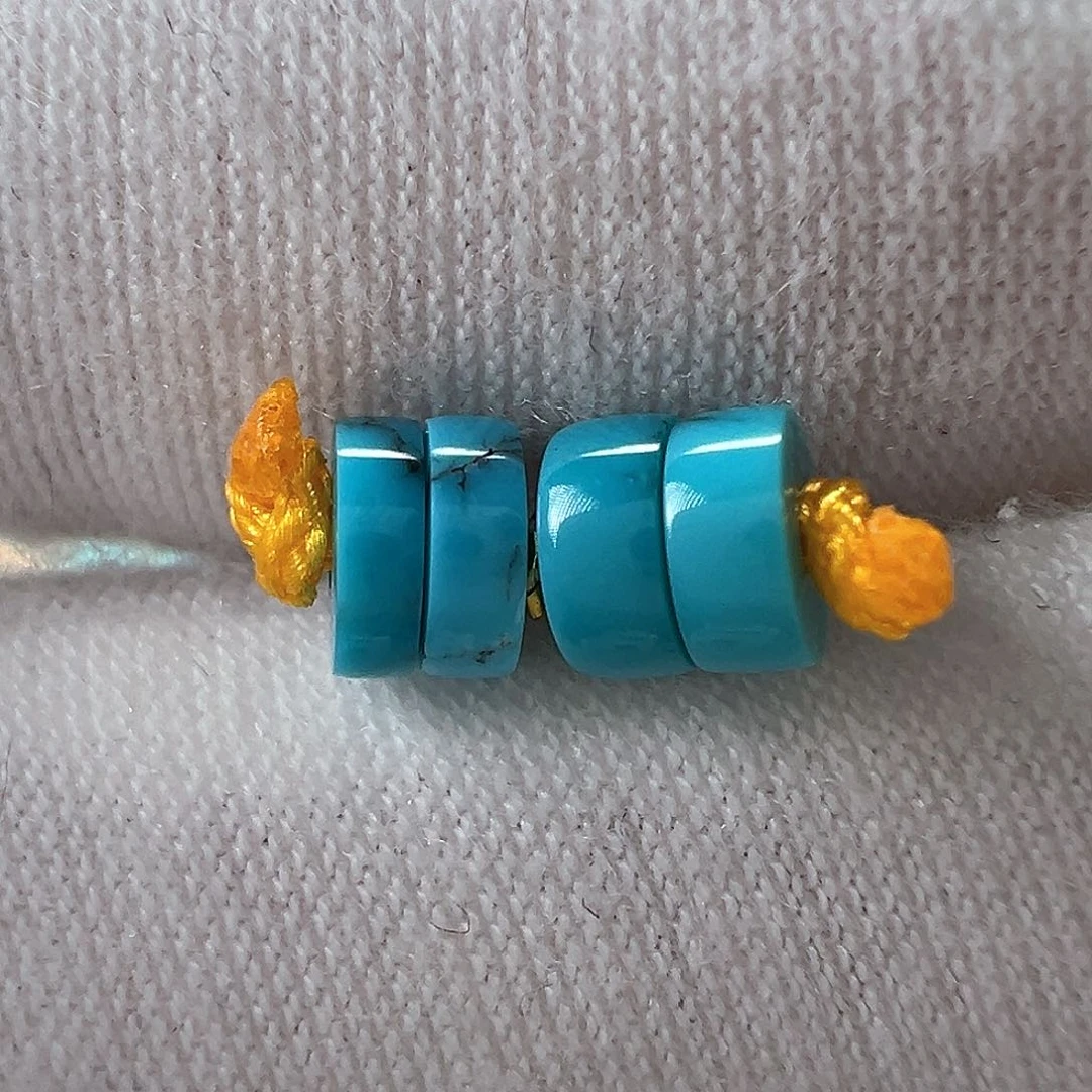 未镶嵌绿松石配饰：5