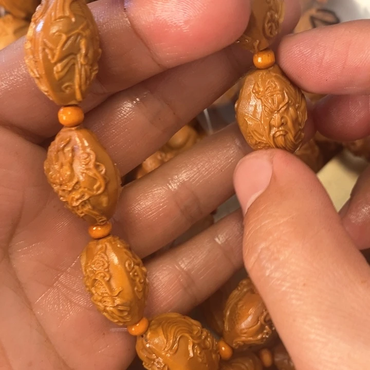 橄榄核手串/手链李*橄榄微瑕54号