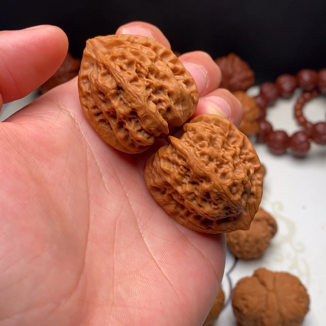 把件文玩核桃35全品佛肚