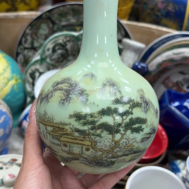 瓷片瓷器摆件 瓷器摆件