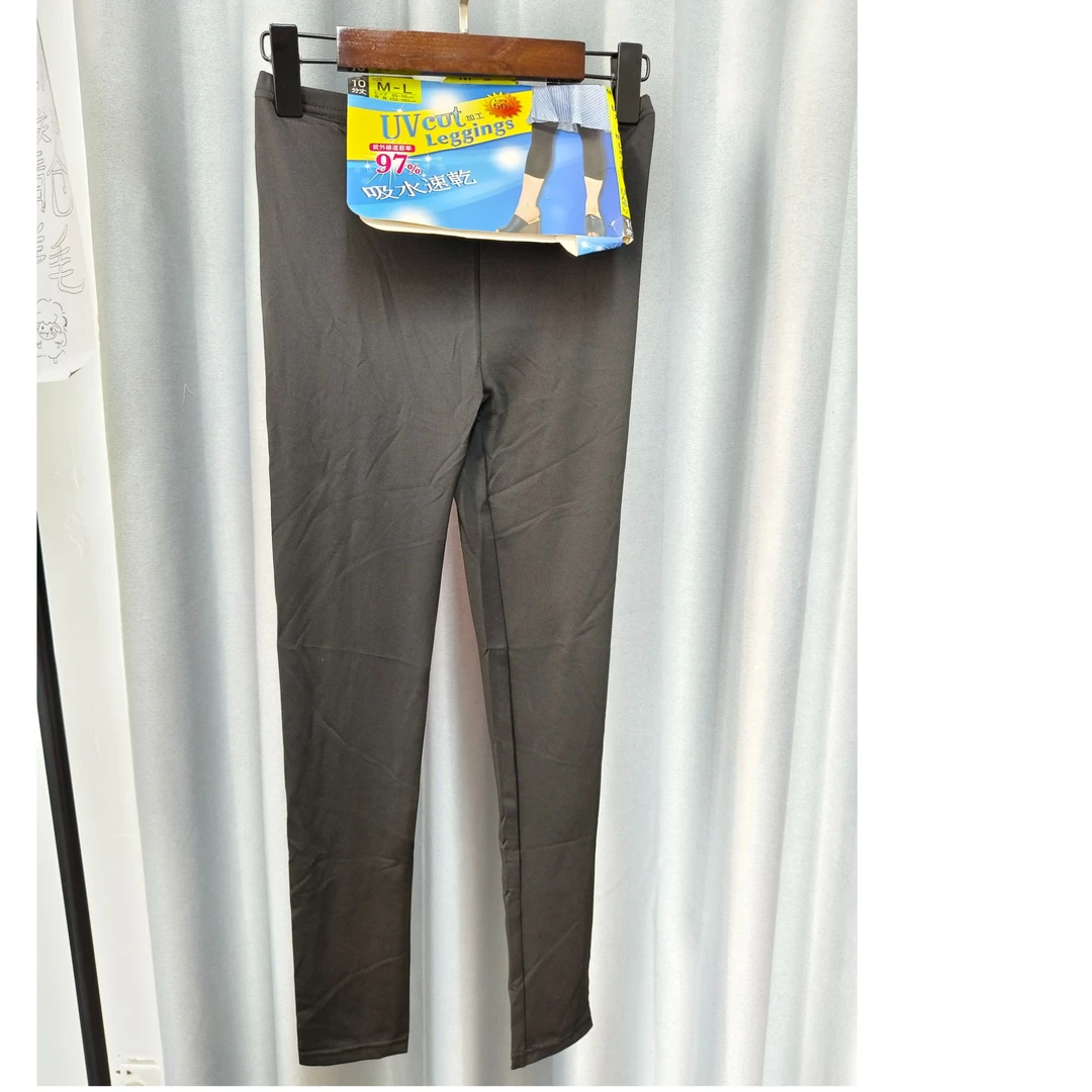 日本原单黑色防晒速干裤