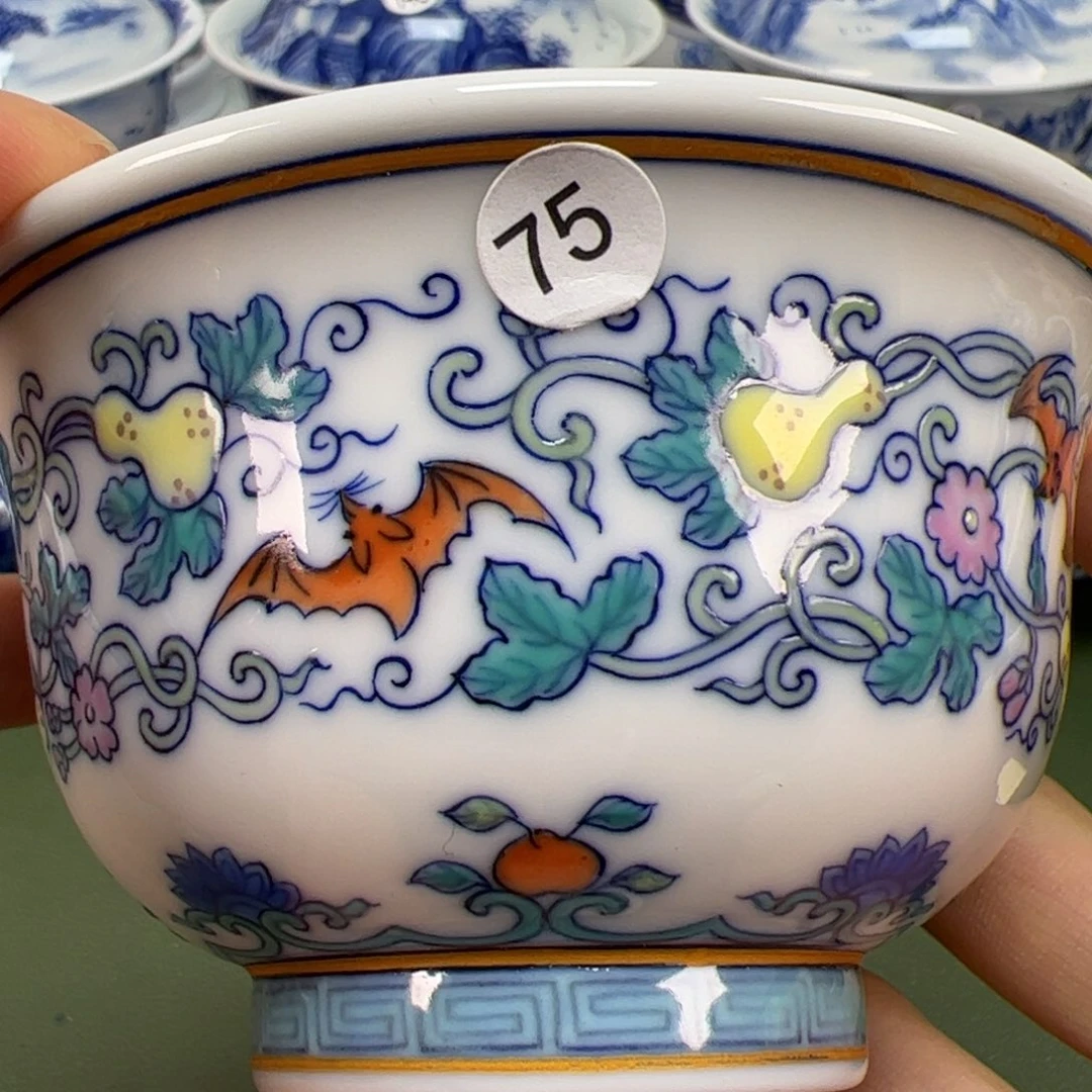 景德镇纯手绘茶具75