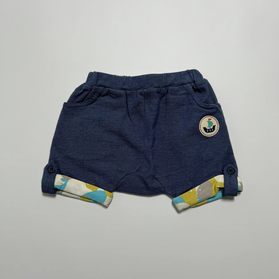 婴幼儿针织短裤夏季休闲短裤