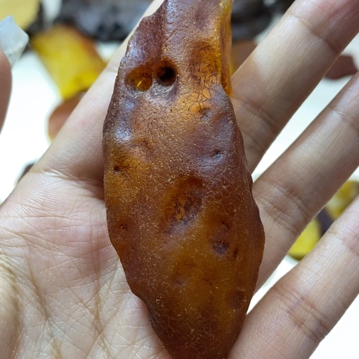 定制琥珀琥珀蜜蜡原石23.5g