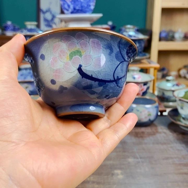 瓷片手工制作工艺精湛等特点