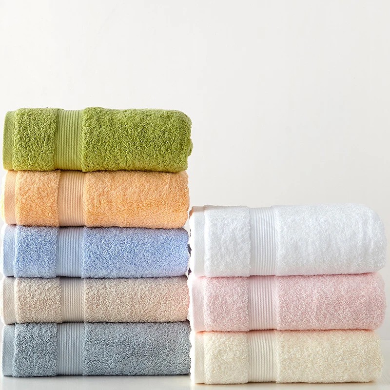 （4条或8条毛巾组合）纯棉柔软吸水不掉毛家用毛巾