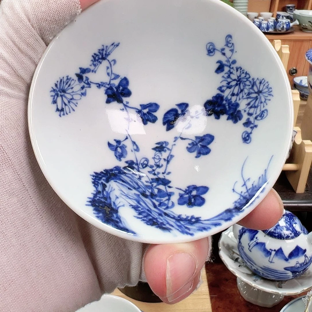 大***宝柴窑茶具茶壶茶杯壶承