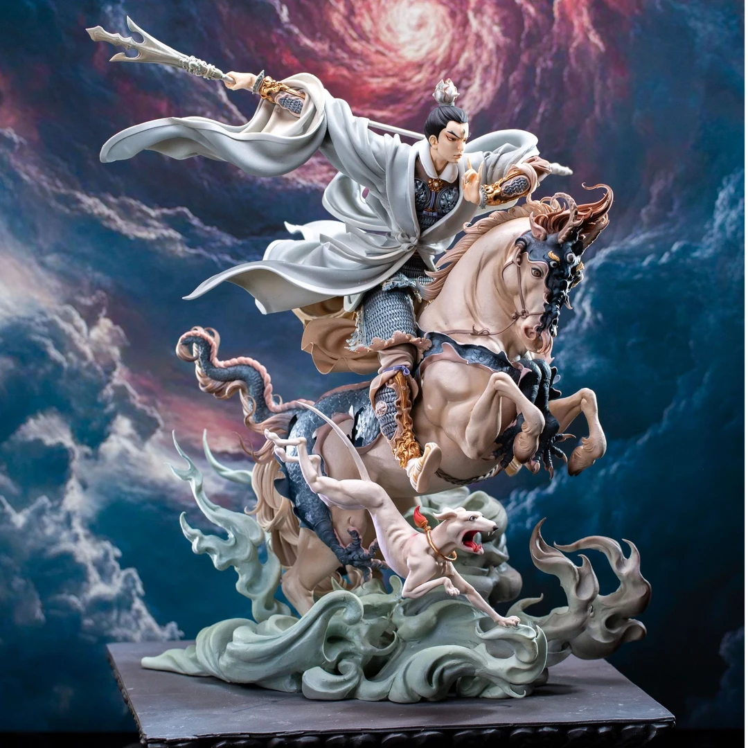 二郎神杨戬场景人物作品