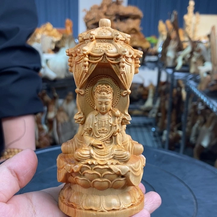 柏木（崖柏）西方三圣