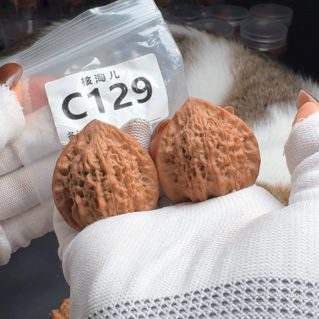 把件文玩核桃40朱雀C129