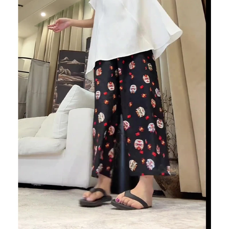 ZUOXIAOQI国风醒狮潮裤22（裤长89-92）