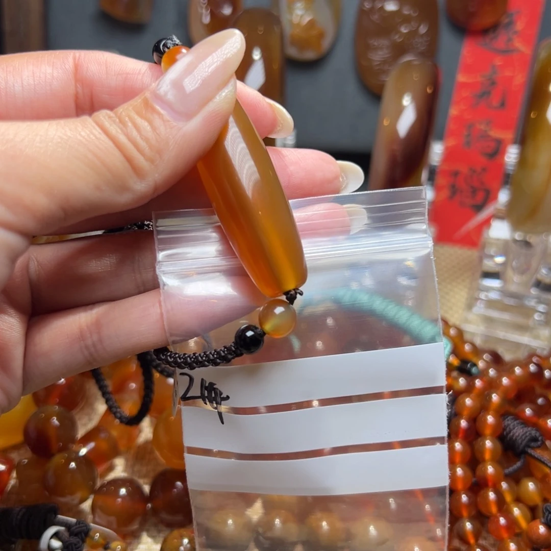 玛瑙/玉髓颈饰合金三*姐21