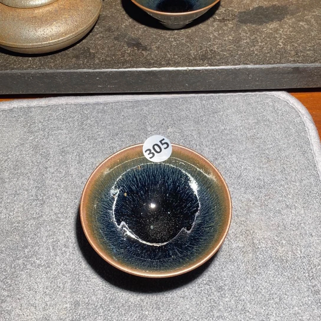 茶盏丁述良龙窑柴烧