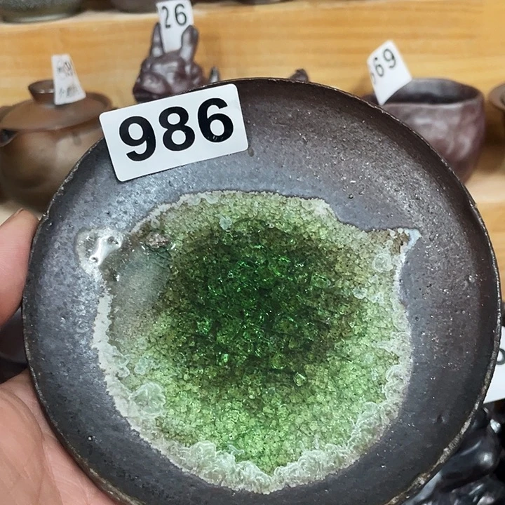 茶杯紫砂柴烧纯手工986