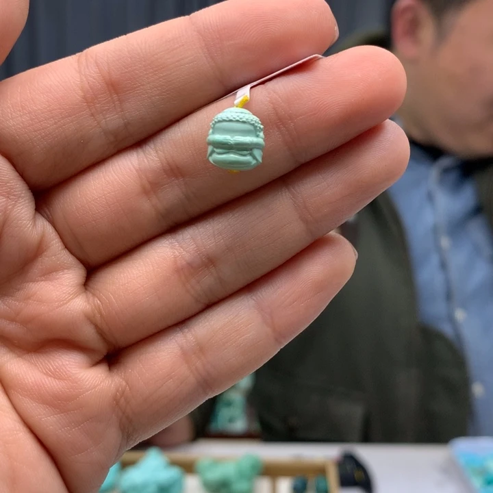 绿松石未镶嵌配饰