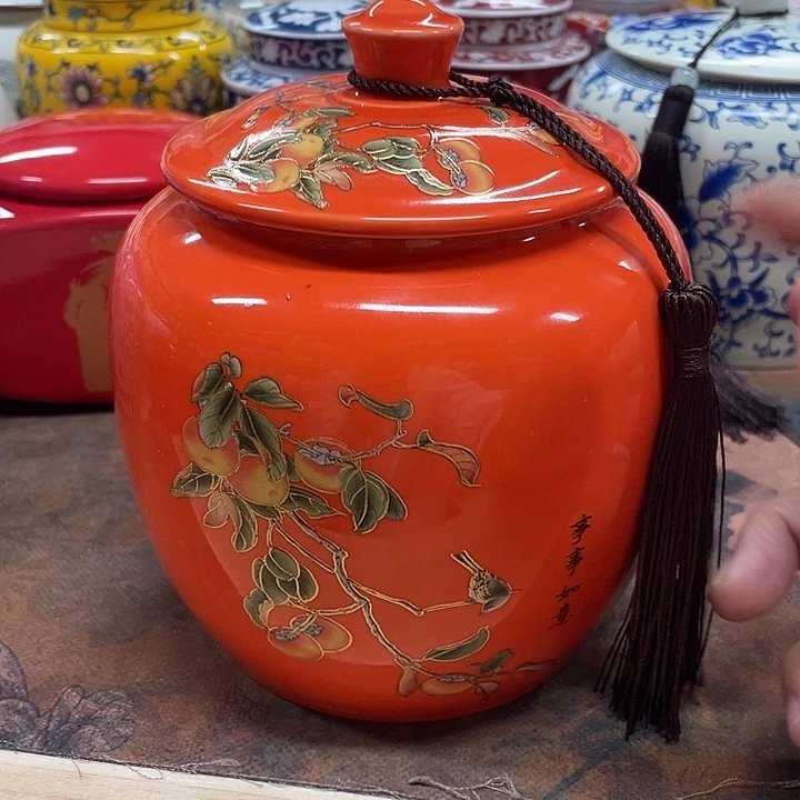 陶瓷罐茶叶罐密封罐储物罐