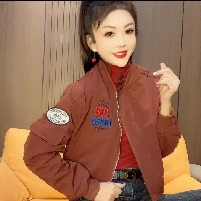 1863#洋气时尚多标外套