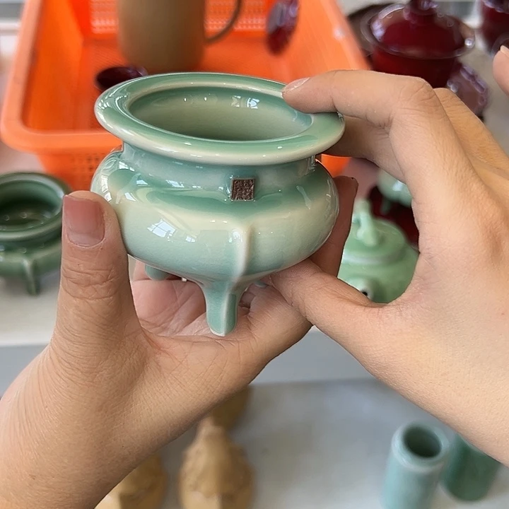 小米茶器龙泉青瓷