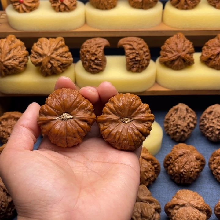 45全品南瓜墩文玩核桃