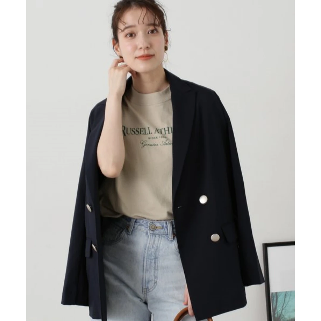 【MonTendre】N 秋季新款 时尚老钱风宽松设计感时尚气质百搭西装女