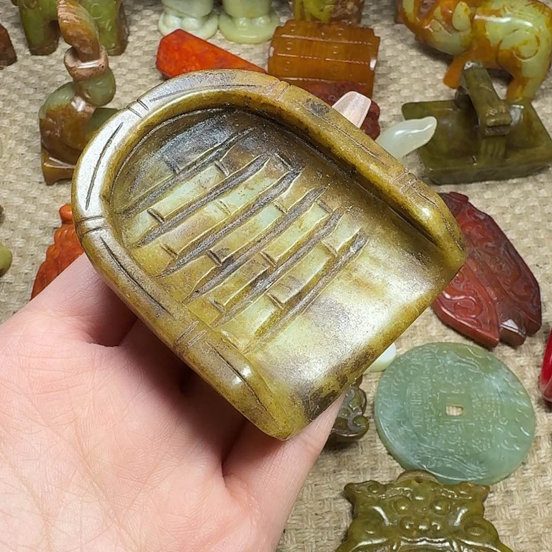 白玉菩提吊坠挂件