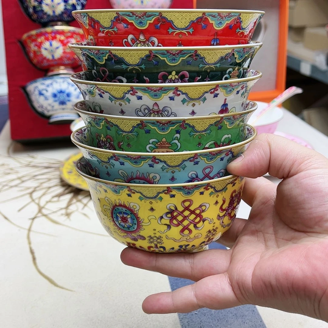 【闪购商品】珐琅4.8英寸6混。。。。。