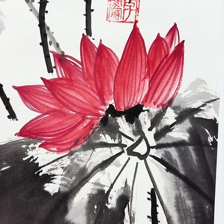 国画李庆宣老先生展览原作