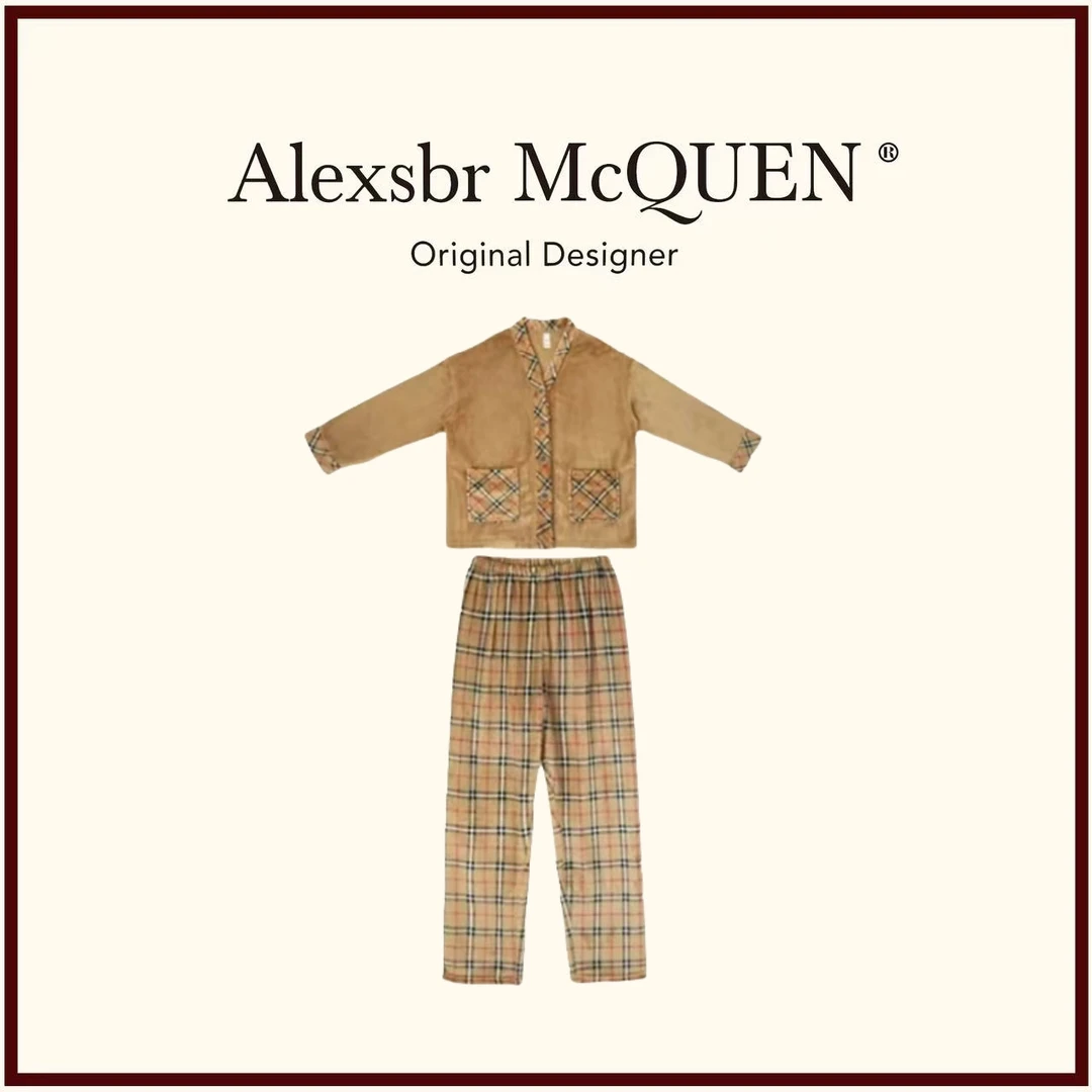 YDD•「睡衣」情侣睡衣女冬加厚女士保暖法兰绒秋冬家居服