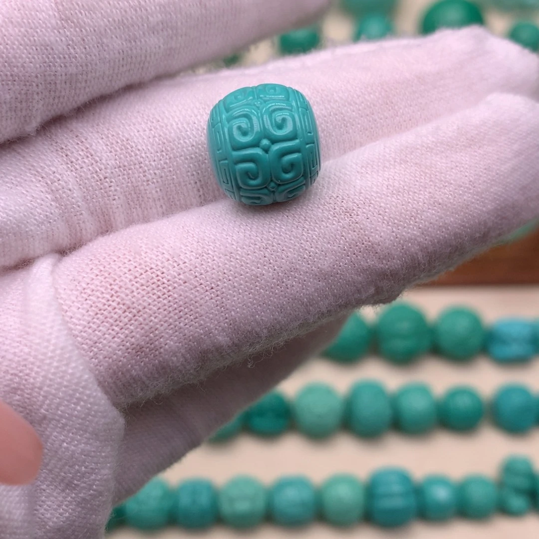 手工雕刻回纹老型卡12