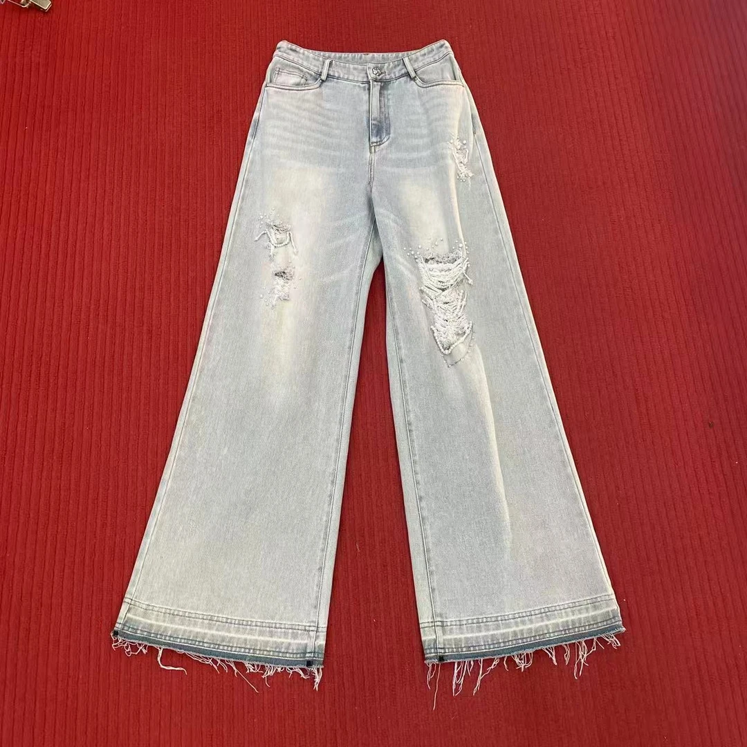 2026明星专柜同款-春夏新款直筒牛仔裤- A5