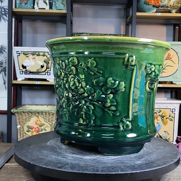 紫砂花盆丫*37。