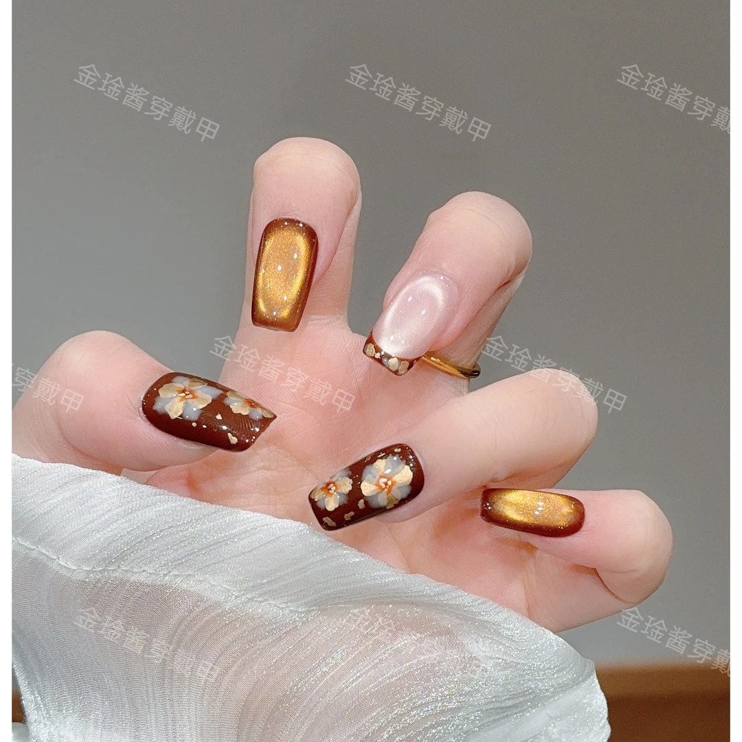 金盏香榭-XingHeJiYu轻奢高定美甲 10片装