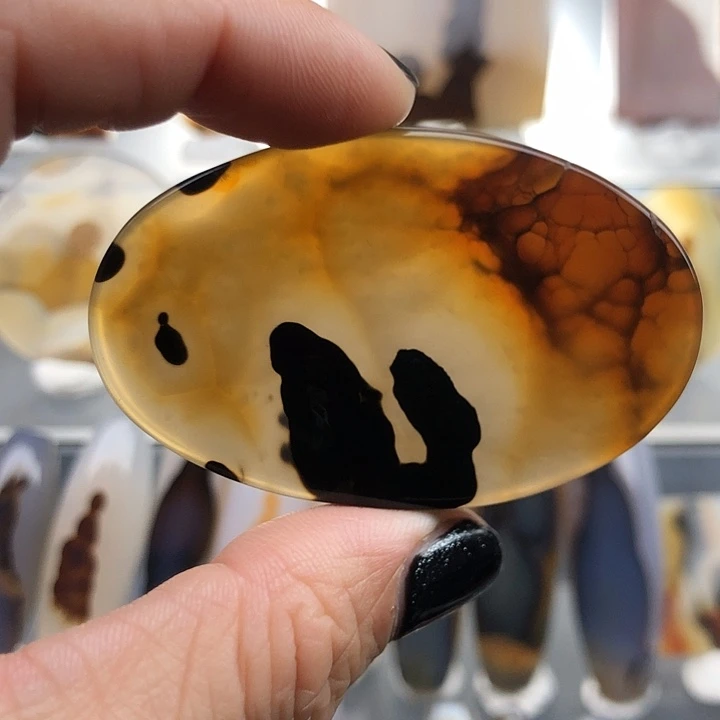 玛瑙/玉髓未镶嵌颈饰109