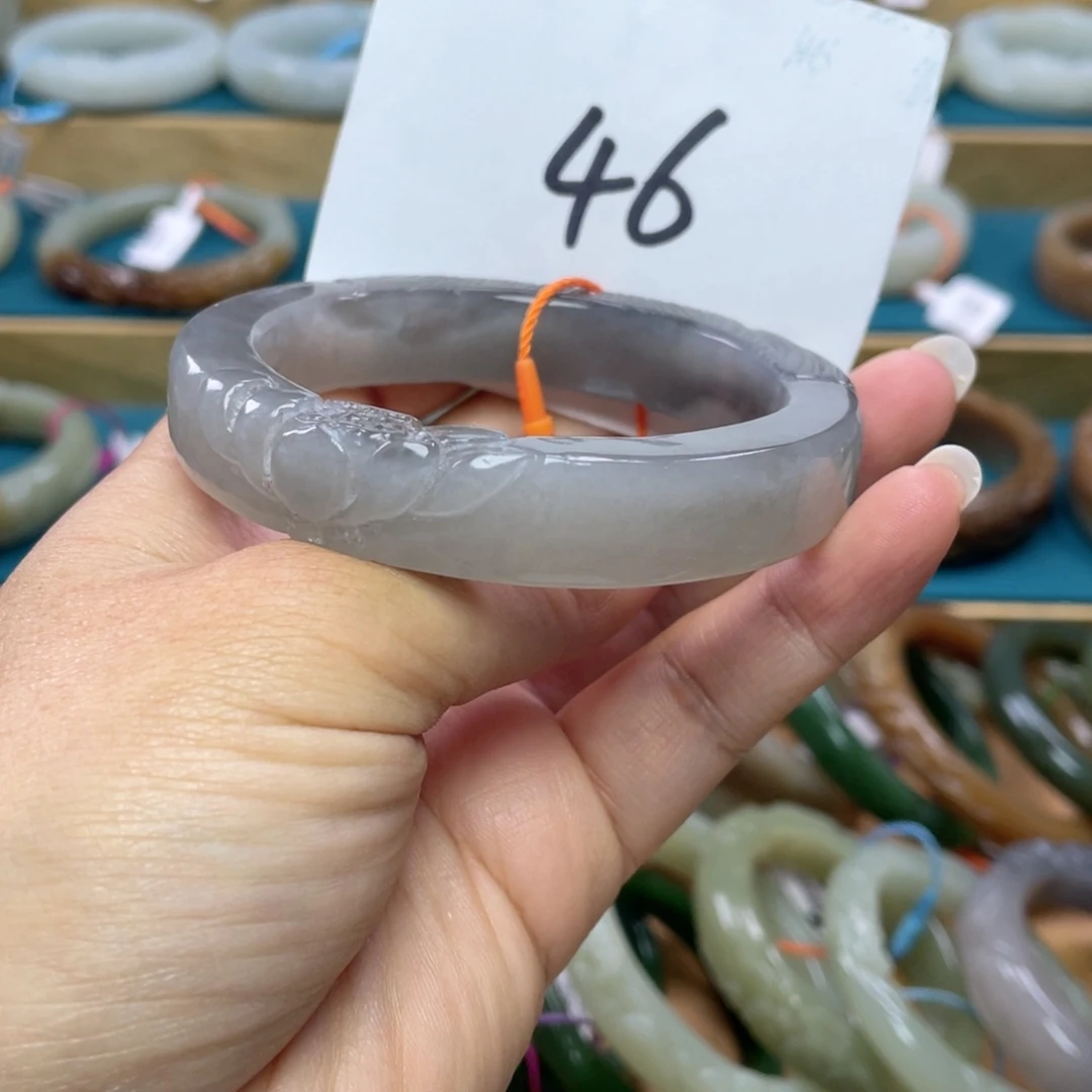 未镶嵌手镯和田玉圈口58