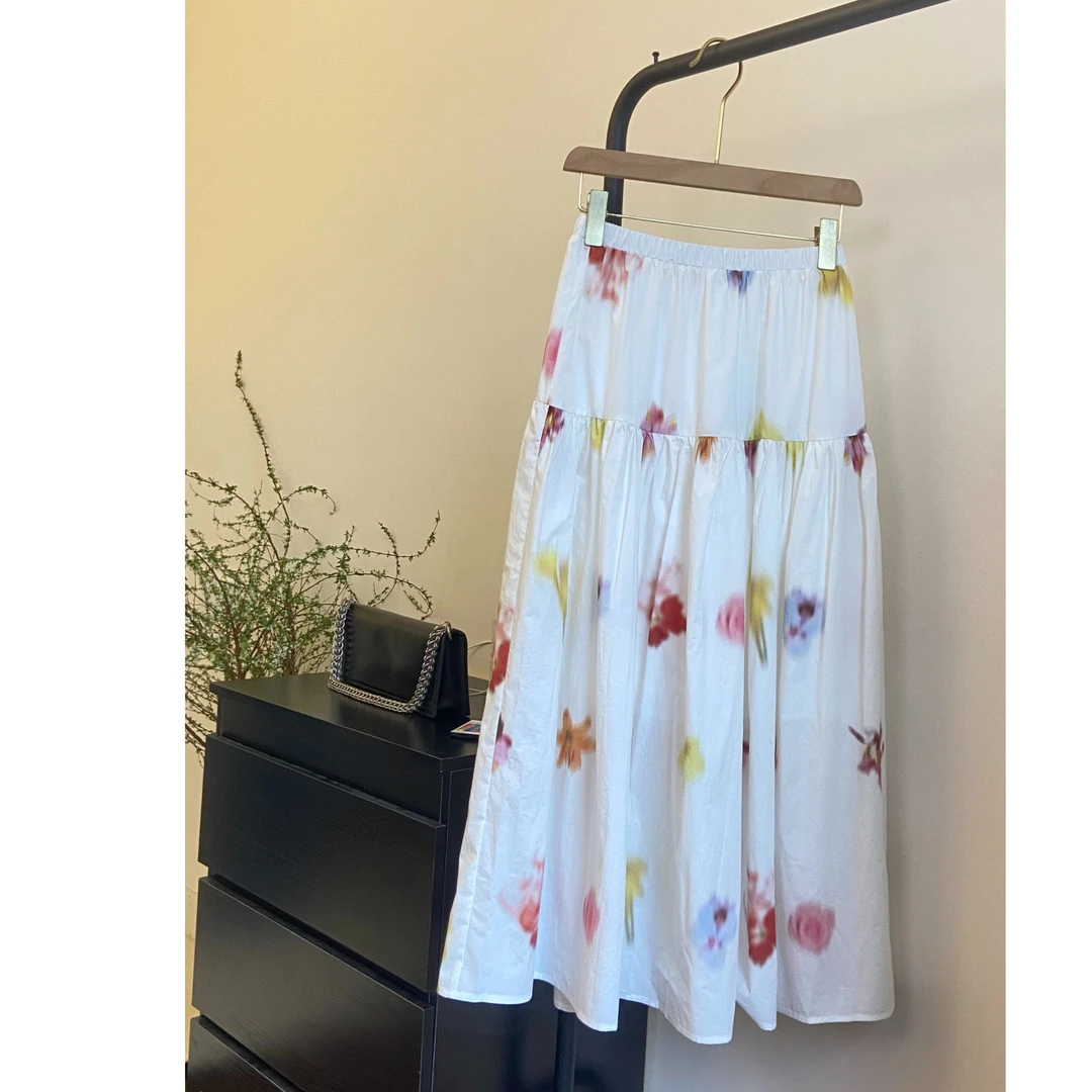 【NO退NO换】春季上新碎花半裙印花半裙显瘦气质时尚百搭