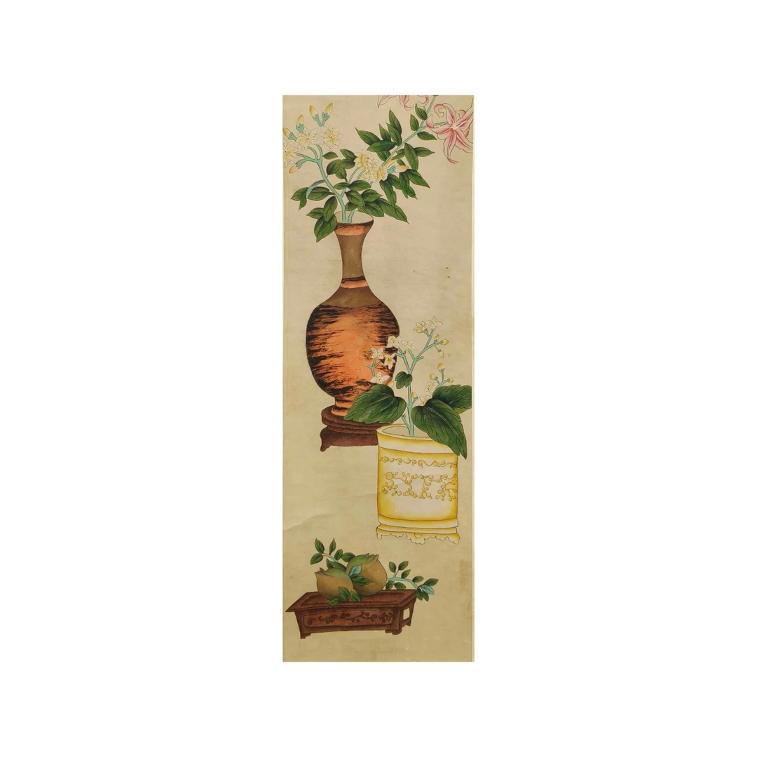 a003《花卉》梅lf 128*31（3.6平尺）纸本立轴
