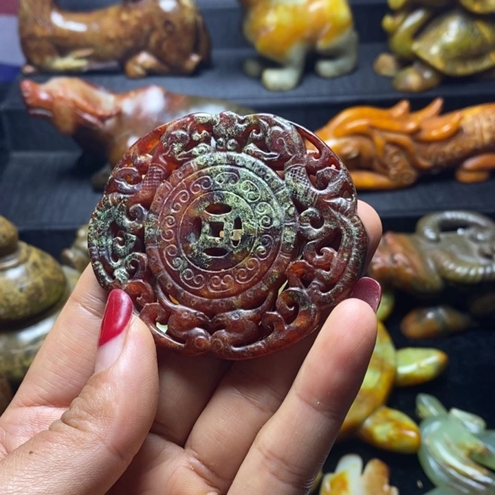 玛瑙/玉髓未镶嵌挂件