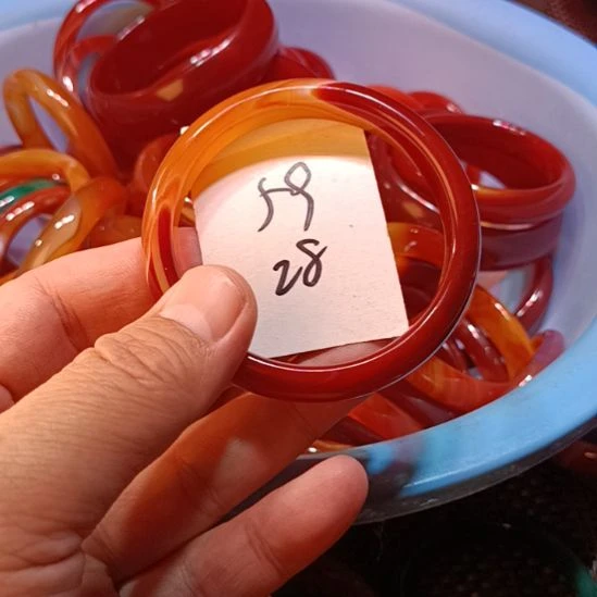 玛瑙/玉髓未镶嵌手镯