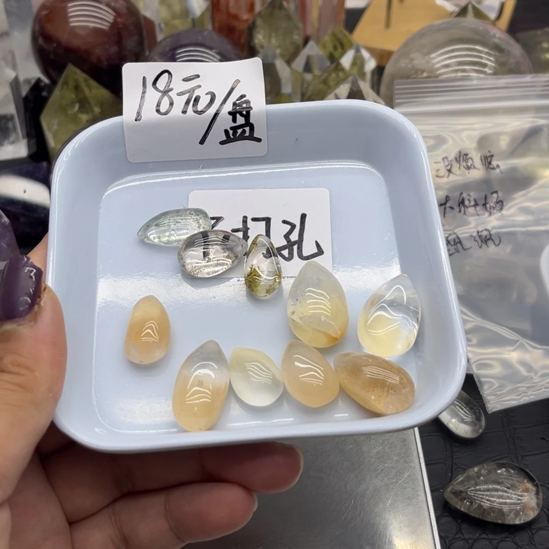 菠***芯未镶嵌珠宝半成品水晶39
