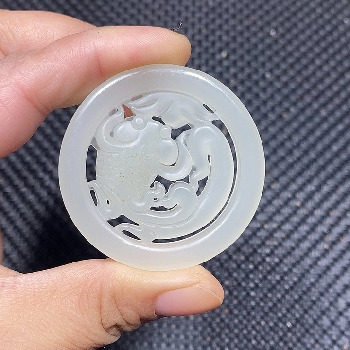 吊坠白玉菩提好物一物一图