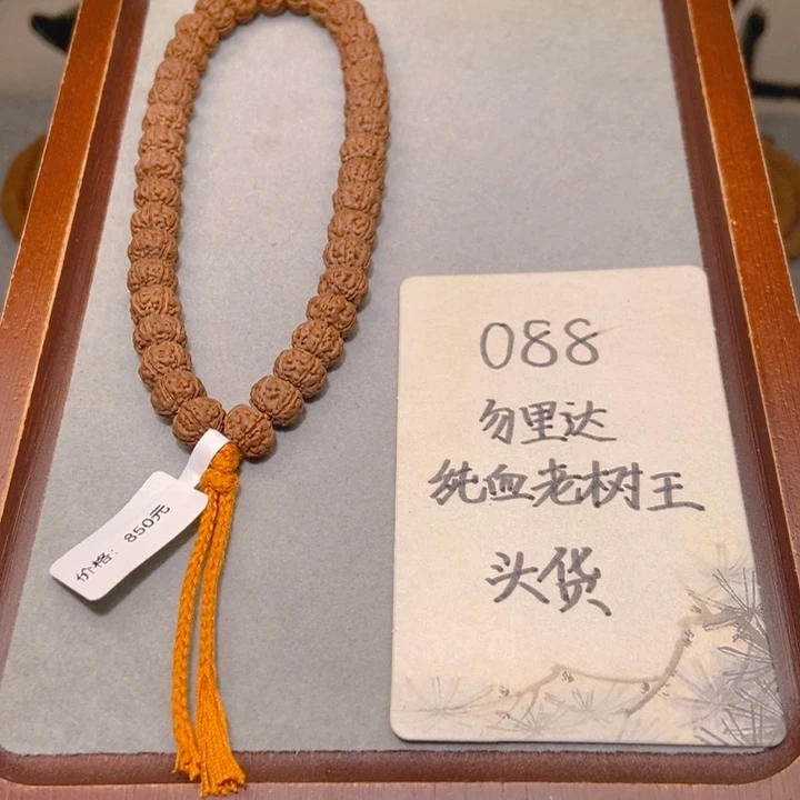 金刚菩提手串088勿里达纯血老树王9.6