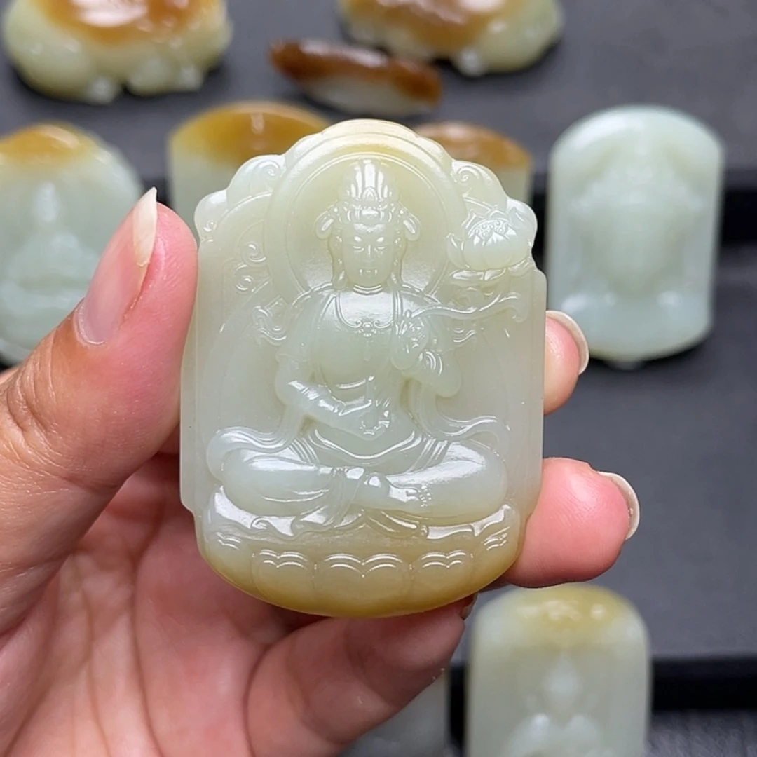 【闪购商品】和田玉（糖玉）未镶嵌颈饰